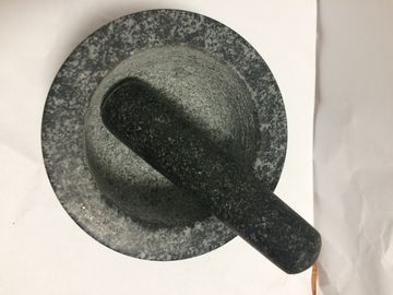 China Almofariz e pilão de pedra naturais do granito para ferramentas de moedura dos alimentos da especiaria da cozinha fornecedor