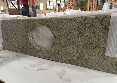 China As bancadas Venetian novas da pedra da casa pré-fabricada do granito do ouro Waterproof o tipo fornecedor