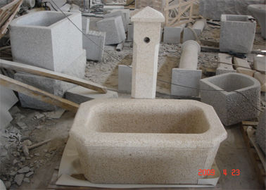China Fonte de água do granito do suporte, dimensão personalizada do jardim pedras decorativas fornecedor