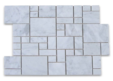 China Telha de mosaico da pedra do teste padrão de Versalhes para a aparência do clássico do banheiro fornecedor
