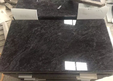 China Lápides pretas personalizadas do granito, pedras memoráveis do granito com ponto branco fornecedor